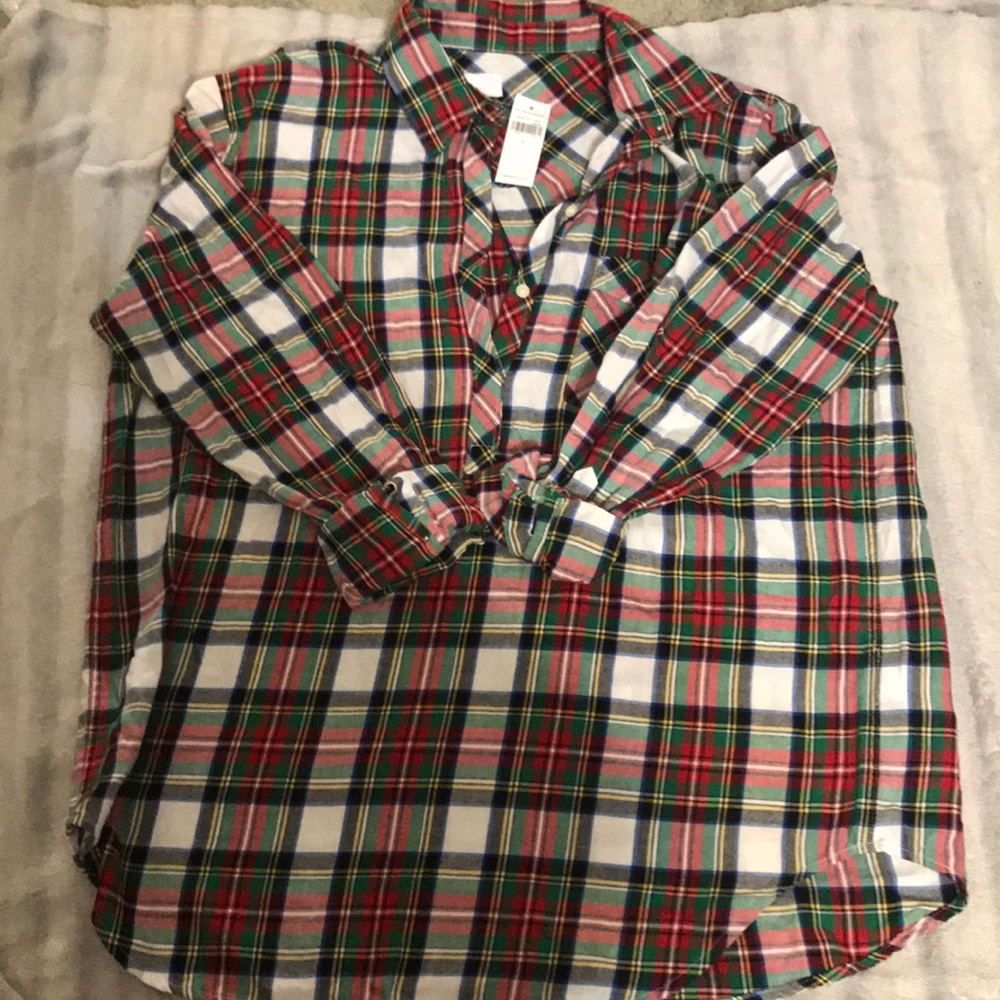 Brand New plaid Tunic from Gap